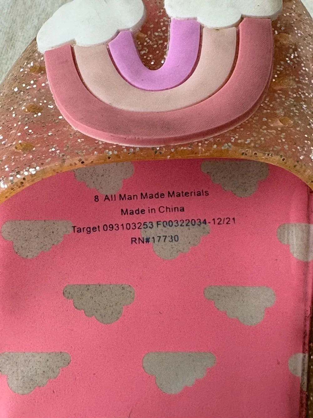 Target sparkling pink